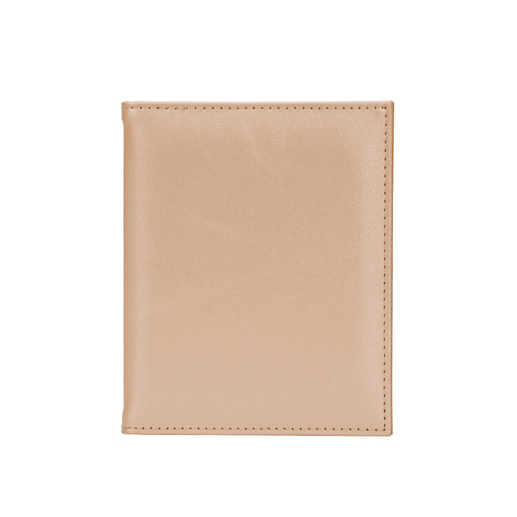 Leather Wallet For Oil Absorbing Sheets With Mirror -1