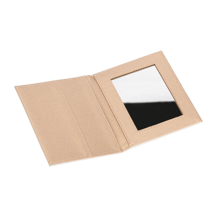 Leather Wallet For Oil Absorbing Sheets With Mirror -3