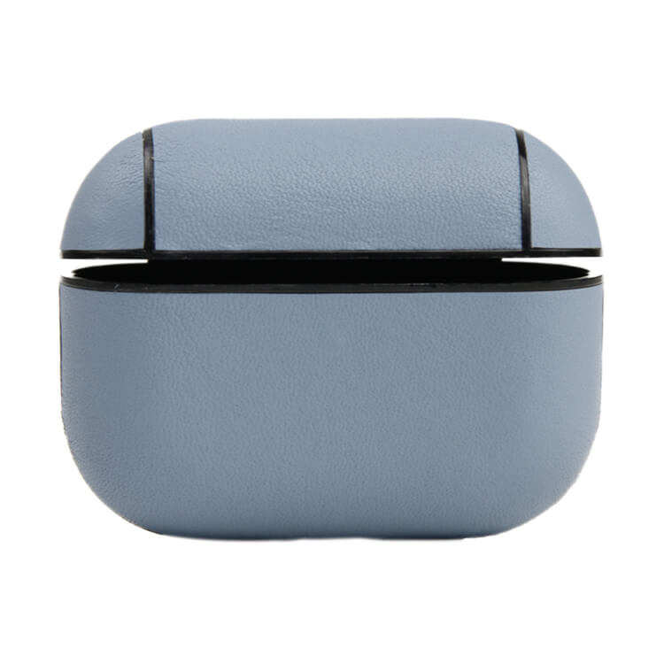PU Leather Airpods Pro Case Blue-1