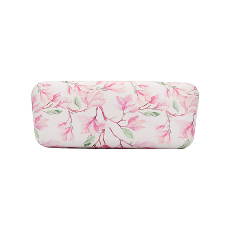 PU Leather Glasses Case With Colorful Printing-1
