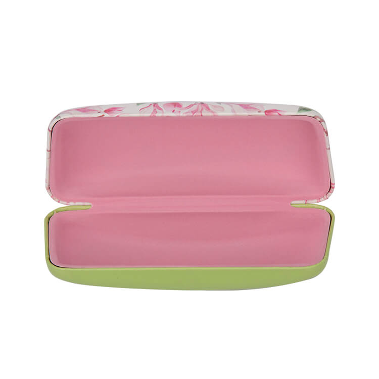 PU Leather Glasses Case With Colorful Printing-3