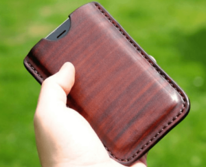 Simple DIY Leather Phone Case