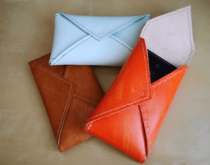 DIY Leather Phone Envelope