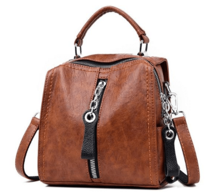 Designer shoulder crossbody leather bag for women