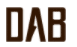 DAB Leather Accessories Company Logo