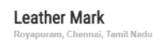  Leather Mark Company Logo